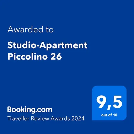 Apartment Studio-apartment Piccolino 26 *
