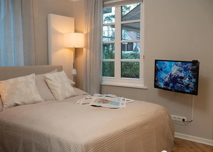 Studio-apartment Piccolino 26, Timmendorfer Strand- Strandkorb Inklusive & Privaten Zugang Zur Ostsee * 蒂门多弗施特兰德